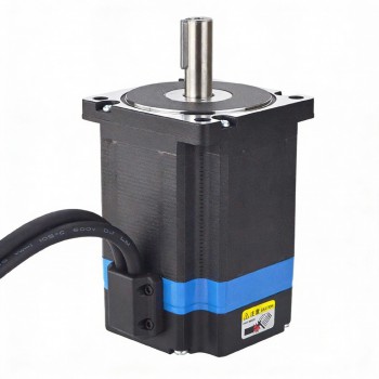 Motor paso a paso de lazo cerrado Nema 34, 5,8 Nm, 1,8 grados, Φ14 mm con codificador 1000PPR