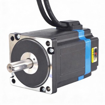 Motor paso a paso de lazo cerrado Nema 34, 5,8 Nm, 1,8 grados, Φ14 mm con codificador 1000PPR