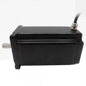CASUN Motor paso a paso híbrido NEMA 34 impermeable IP67 9Nm 1,8° 12,95V 2 fases
