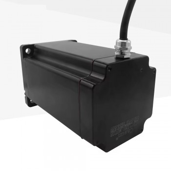 CASUN Motor paso a paso híbrido NEMA 34 impermeable IP67 9Nm 1,8° 12,95V 2 fases