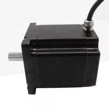 CASUN Motor paso a paso NEMA 34 impermeable IP67 4Nm 1,2° 3 fases