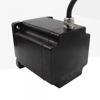 CASUN Motor paso a paso NEMA 34 impermeable IP67 4Nm 1,2° 3 fases