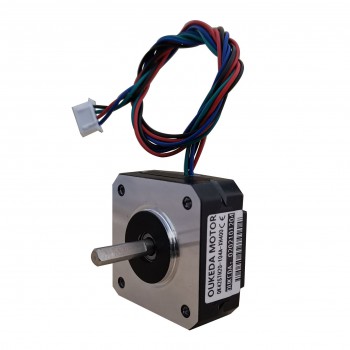 OUKEDA NEMA 17 Motor paso a paso plano de 13Ncm 3.5V 1A 2 fases y 4 cables