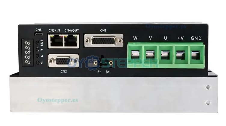Kit de Motor Servo DC 1500 W con Controlador 48 V 4.78 N·m 3000 RPM con Encoder de 2500 Líneas