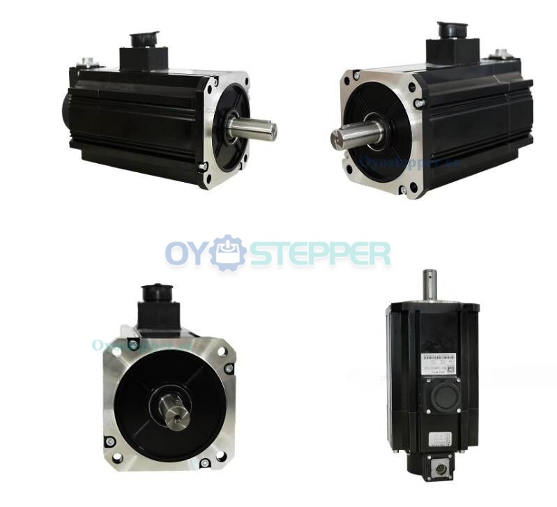 Kit de Motor Servo AC 3000 W con Freno 14.32 N·m 2000 RPM 13.6 A con Encoder de 17 Bits 130×130 mm
