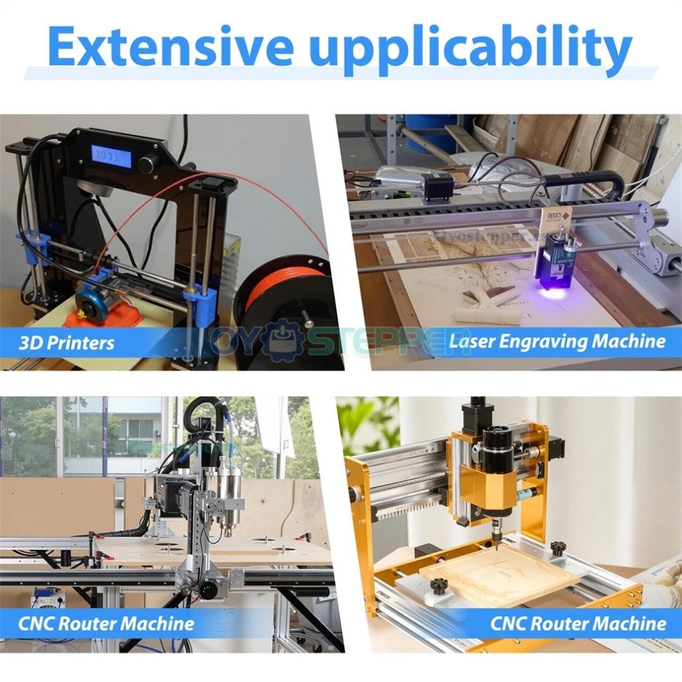 Kit de Mesa Deslizante CNC Lineal con Doble Gu&iacute;a (4.5‑60 kg) Husillo a Bolas y Motor
