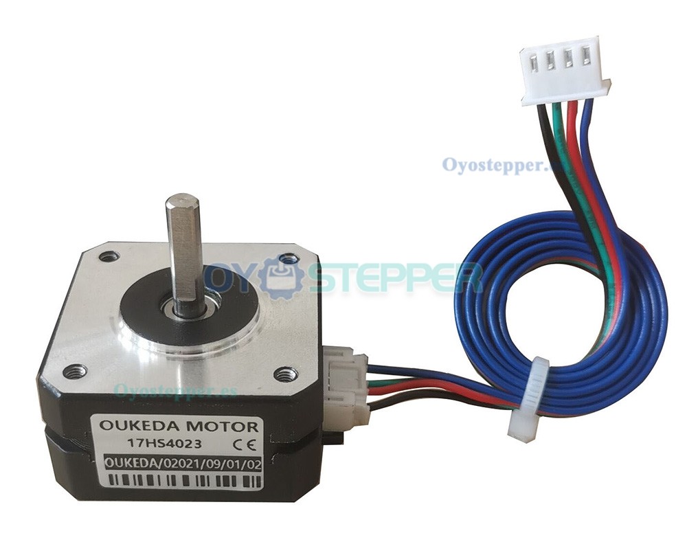 Oukeda Motor Paso a Paso NEMA 17 1.8° 14 N·cm 1 A para Impresora 3D y Extrusor Titan