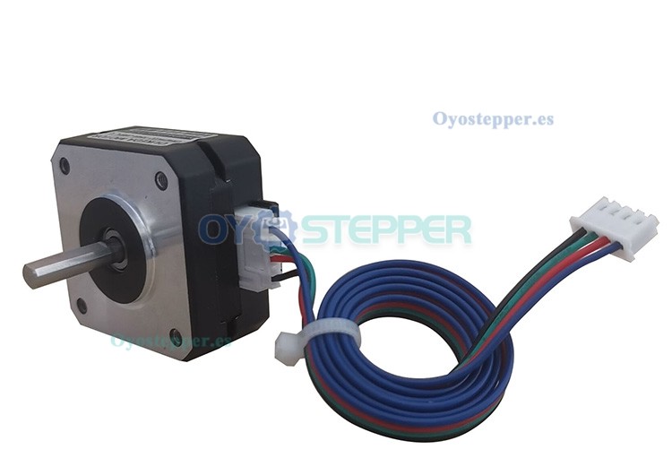 Oukeda Motor Paso a Paso NEMA 17 1.8° 14 N·cm 1 A para Impresora 3D y Extrusor Titan