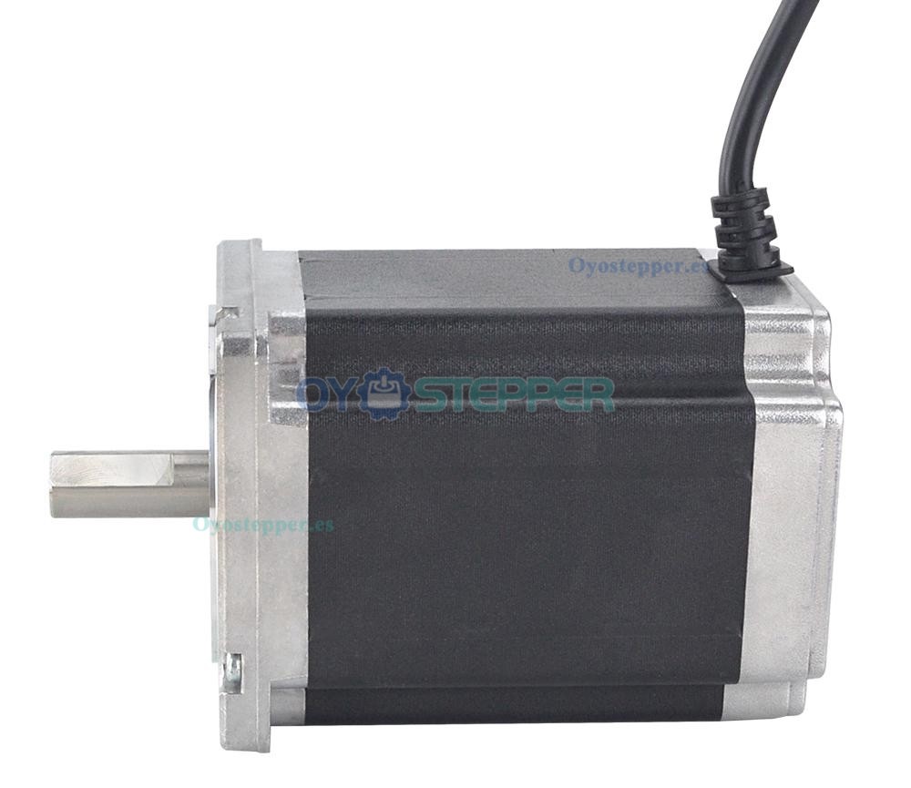 Nema 34 CNC Stepper Motor 1.8 Deg 8.5Nm (1203.94oz.in) 4 Wires High Torque Stepping Motor D-Cut Shaft