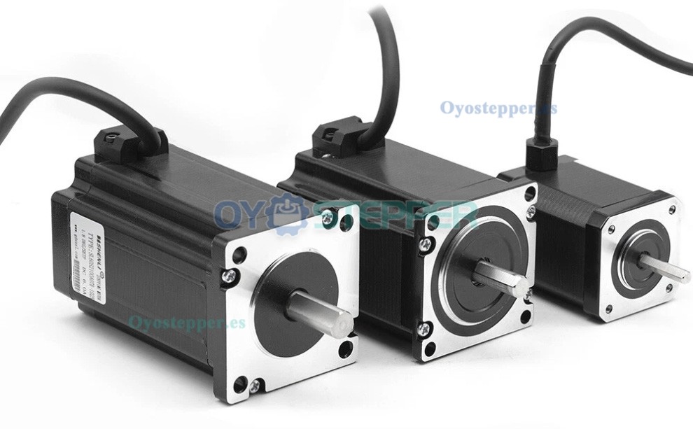 Kit CNC 3 Ejes con Motor Paso a Paso Nema 23 1.8° 3Nm 2 Fases, Controlador y Fuente de Alimentación Kit CNC 3 Ejes con Motor Paso a Paso Nema 23 1.8° 3Nm 2 Fases, Controlador y Fuente de Alimentación