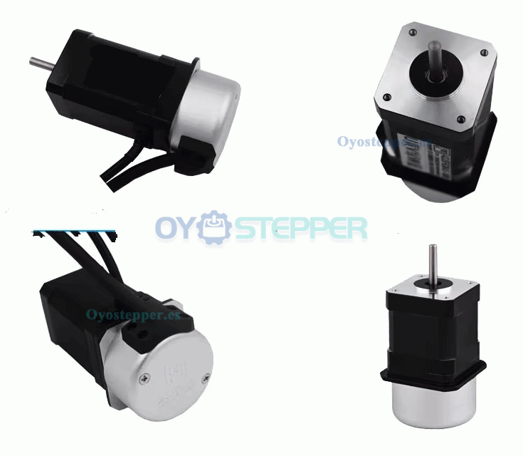 Kit de Motor Servo DC Sin Escobillas Nema 17 64 W 24 V 0.2 N·m 3000 RPM con Encoder de 1000 Líneas 42×42 mm