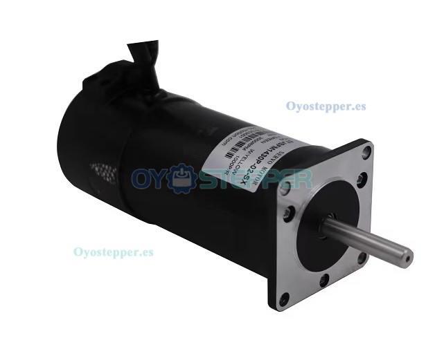 Motor Servo DC Sin Escobillas 160 W 36 V 0.45 N·m 3400 RPM Φ57 mm 3 Fases con Encoder de 1000 Líneas