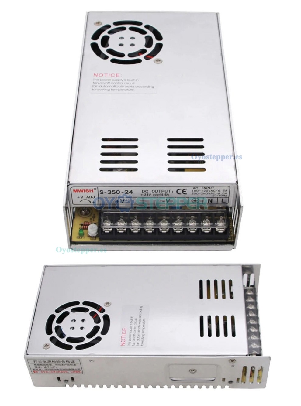 Kit CNC 5 Ejes con Motor Paso a Paso Lazo Cerrado Nema 23 57mm 3Nm, Controlador y Fuente