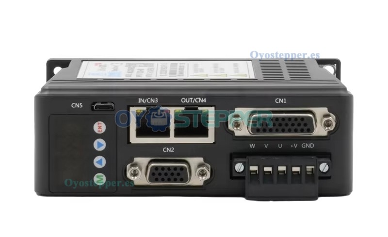 Kit de Motor Servo DC 200 W con Controlador 0.64 N·m 7.5 A 3000 RPM con Encoder de 1024 Líneas