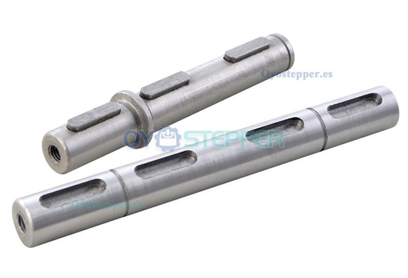 Eje de salida simple o doble de &Oslash;18mm para reductor sinf&iacute;n NMRV040