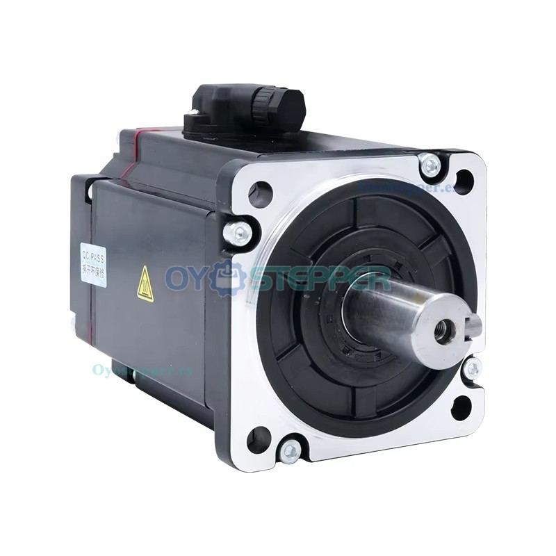 Kit de Motor Servo DC 750 W con Controlador 2.39 N·m 48 V con Encoder de 1024 Líneas 80×80 mm
