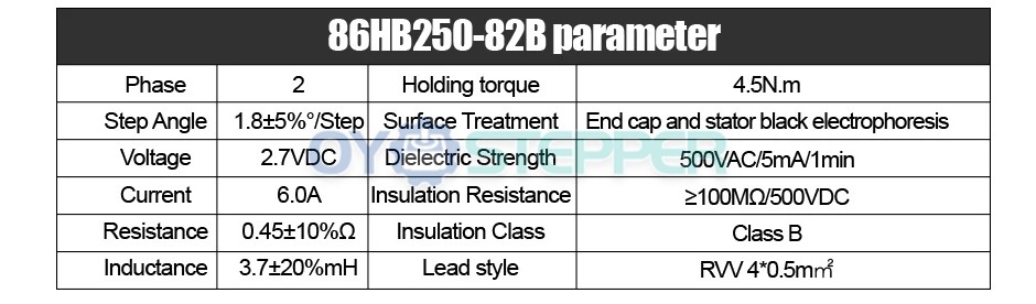 HLTNC Kit de Motor Paso a Paso Nema 34 en Bucle Cerrado 1.8° 4.5 N·m Sin Freno + Controlador HBS86