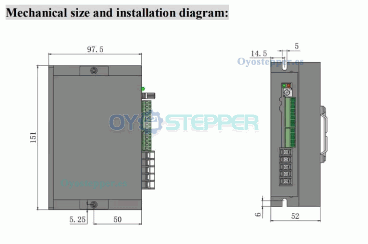 BLD-750 Controlador de Motor DC Sin Escobillas 18–50 V para BLDC 600 W / 750 W