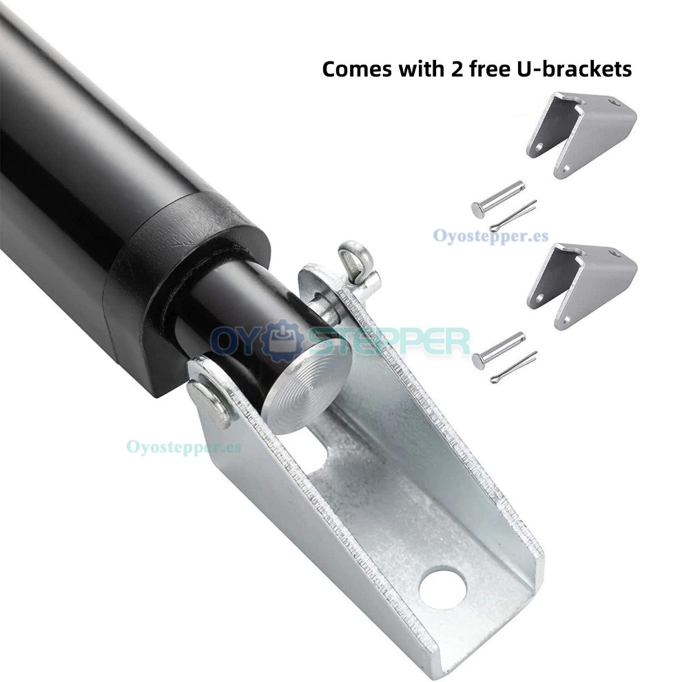 Actuador Lineal Sumergible IP68 120kg 12V Motorizado para Automatizaci&oacute;n Industrial