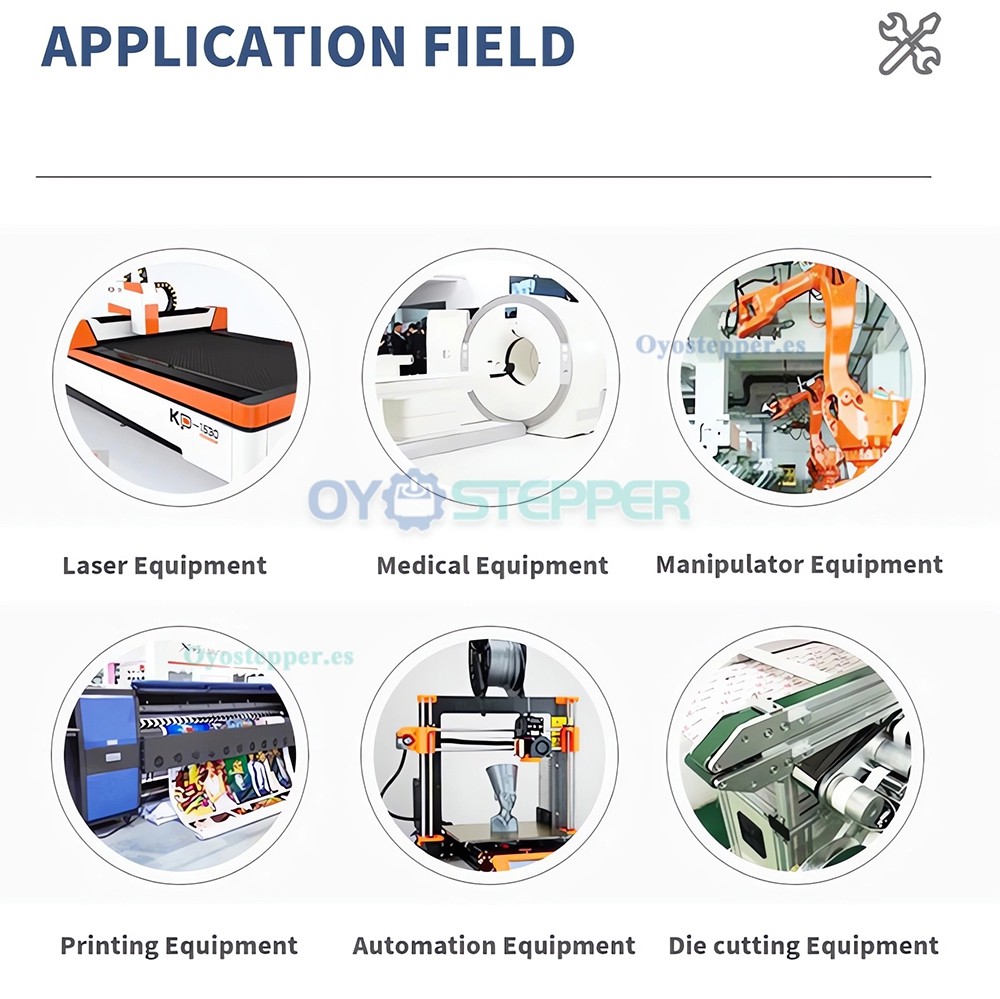 PLF120 Reductor Planetario para Motor Paso a Paso Nema 42 con Eje de Entrada 19mm