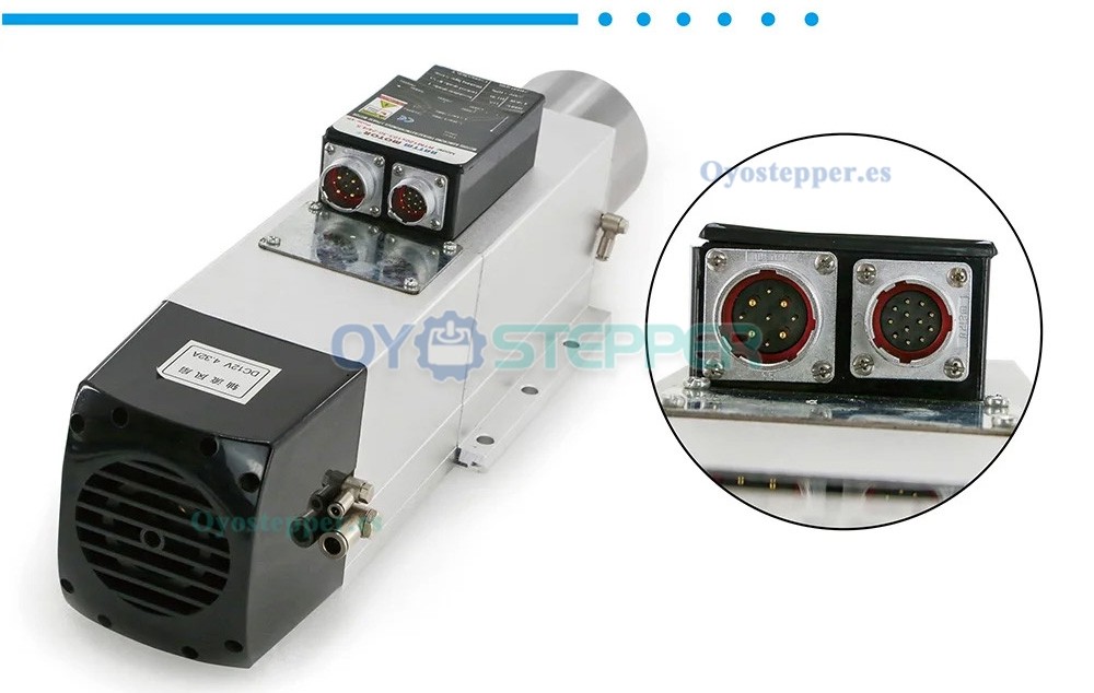 Kit de husillo ATC BT30 de 4,5kW refrigerado por aire con VFD de 5,5kW