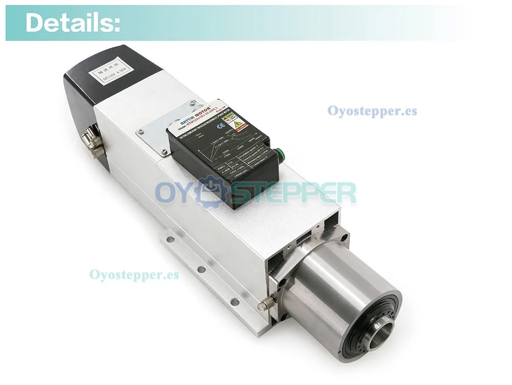 Kit de husillo ATC BT30 de 4,5kW refrigerado por aire con VFD de 5,5kW