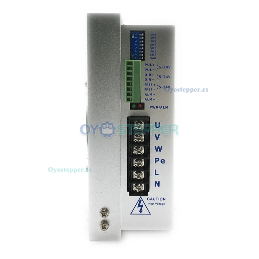 Kit Motor Paso a Paso Nema 42 3 Fases + Controlador 12/16/20Nm 1.2&deg; 110x110mm Eje Chavetero