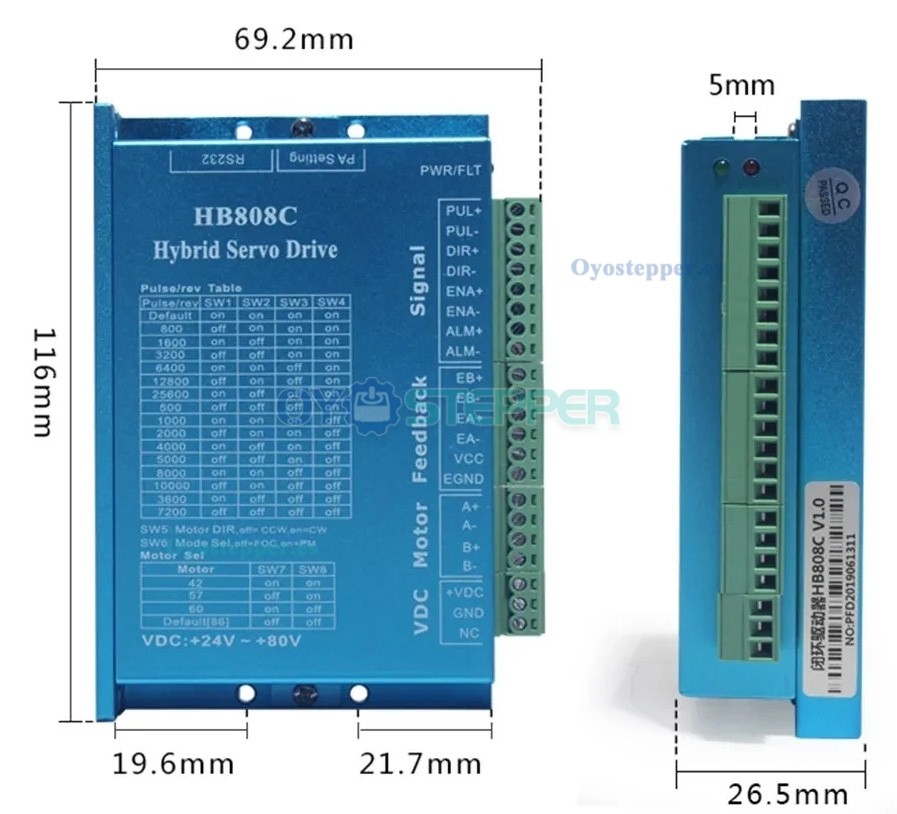 Kit de Mesa Deslizante CNC Impermeable Totalmente Cerrada con Husillo a Bolas, Etapa de Gu&iacute;a Lineal Motorizada de 40 mm de Ancho