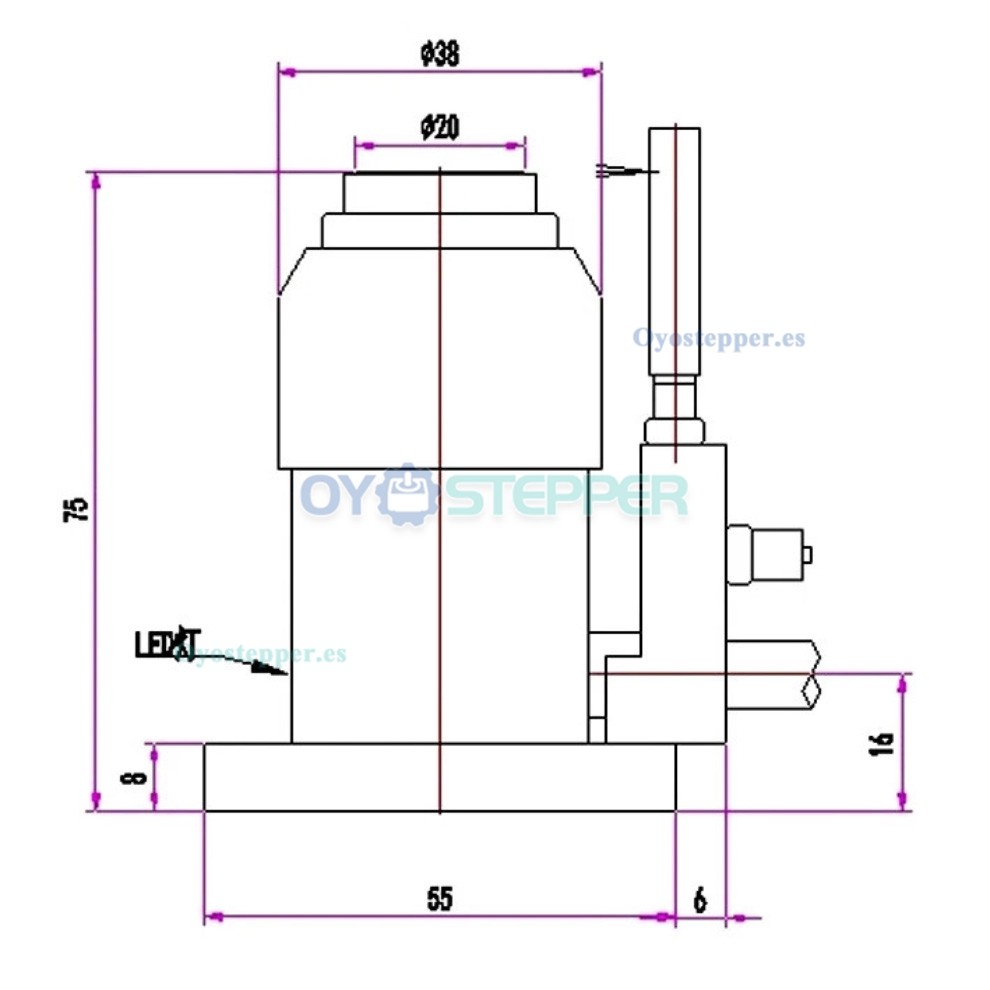 Sensor de ajuste de herramienta del eje Z para m&aacute;quina de grabado CNC