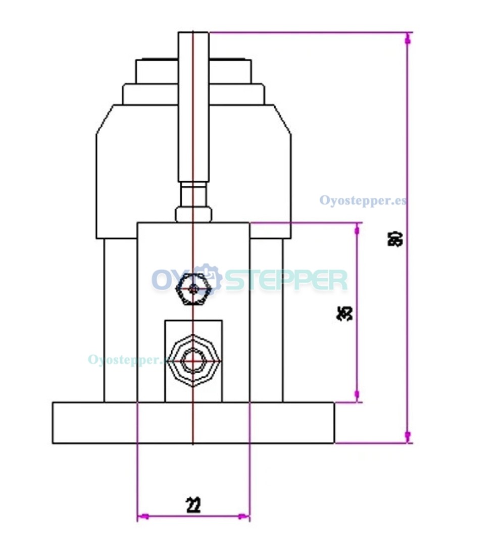 Sensor de ajuste de herramienta del eje Z para m&aacute;quina de grabado CNC