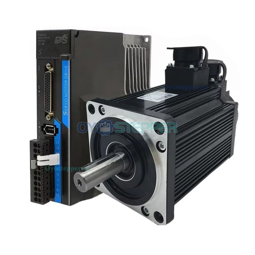 Kit de servomotor CA EtherCAT de 1 a 3,8kW con driver CNC 2500rpm y encoder magn&eacute;tico de 21 bits