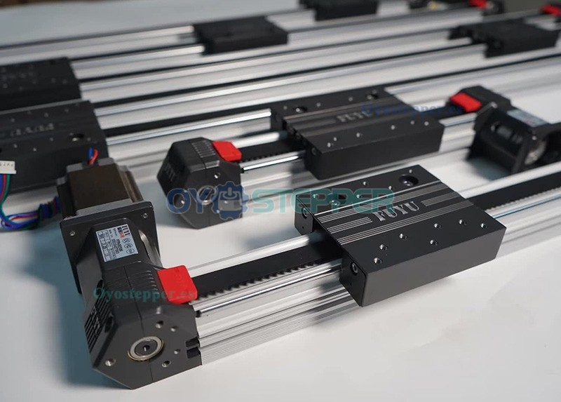 FPB60 Módulo Lineal con Guía y Transmisión por Correa Mesa para CNC con Motor Paso a Paso Nema 24