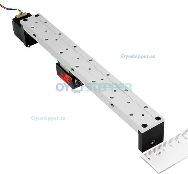 FSL30 Plataforma Lineal Mini con Guía Deslizante y Husillo CNC Con Motor Paso a Paso Nema 14
