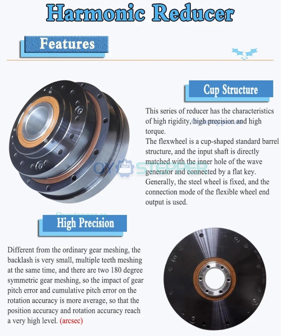 Reductor Arm&oacute;nico Serie ZXK Tipo Hueco Relaci&oacute;n 30:1-160:1 30 seg-arc