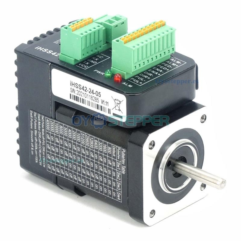 JMC Motor Paso a Paso Integrado en Bucle Cerrado Nema 17 1.8° 0.48 N·m 1.2 A 42×42 mm