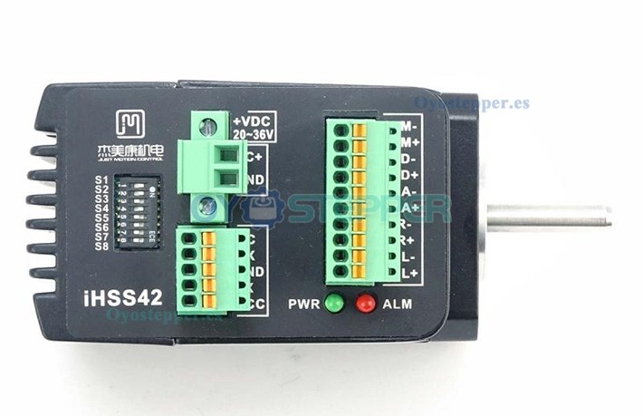 JMC Motor Paso a Paso Integrado en Bucle Cerrado Nema 17 1.8° 0.48 N·m 1.2 A 42×42 mm