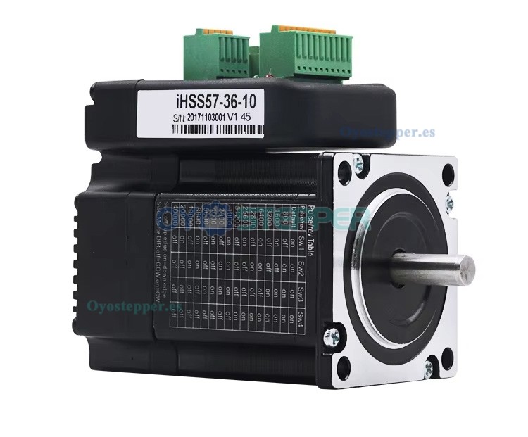 JMC Motor Paso a Paso Integrado en Bucle Cerrado NEMA 23 1.8° 1 N·m / 2 N·m / 3 N·m 4 A / 5 A 36 V 2 Fases 42×42 mm