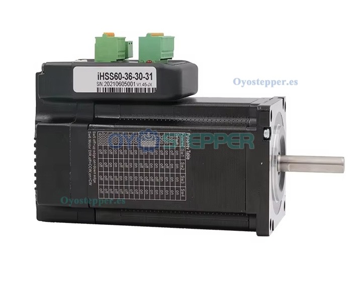 JMC Motor Paso a Paso Integrado en Bucle Cerrado NEMA 23 1.8° 3 N·m 5 A 36 V 2 Fases 60×60 mm