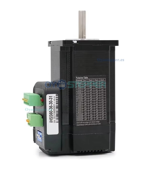 JMC Motor Paso a Paso Integrado en Bucle Cerrado NEMA 23 1.8° 3 N·m 5 A 36 V 2 Fases 60×60 mm