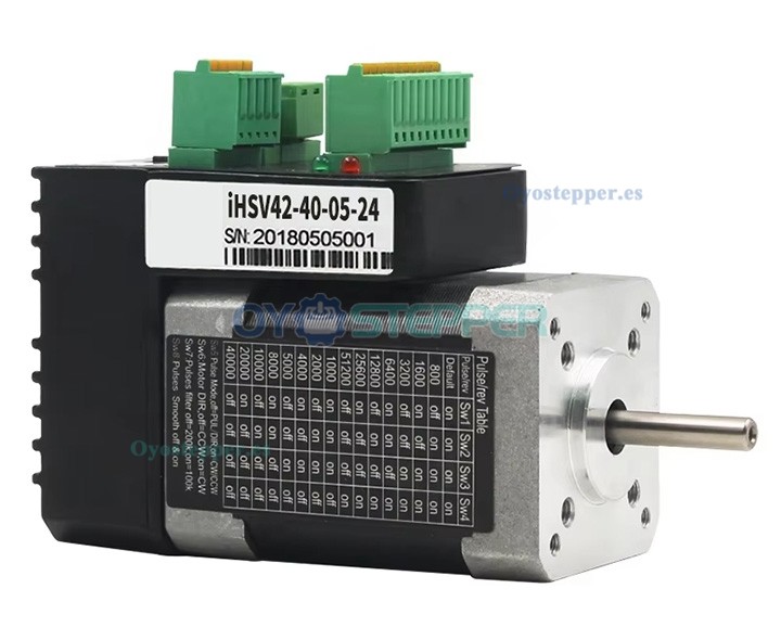 JMC Servomotor AC Integrado Nema 17 52 W 24 V 12.5 N·cm 52000 RPM 42×42 mm