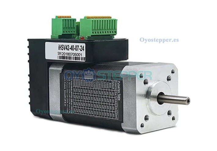 JMC Servomotor AC Integrado Nema 17 78 W 24 V 0.185 N·m 52000 RPM 42×42 mm