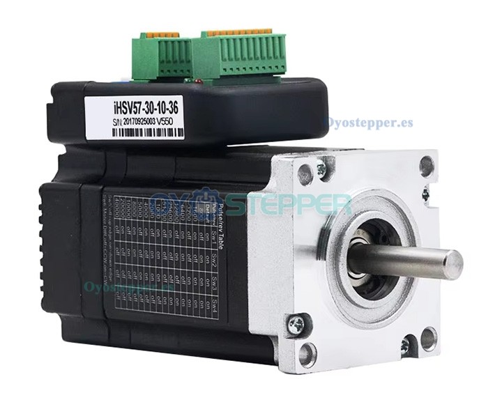 JMC Servomotor AC Integrado Nema 23 100 W 36 V 0.29 N·m 3.5 A 3 Fases 3000 RPM 57×57 mm
