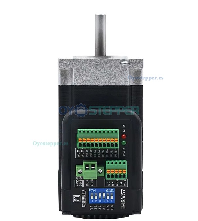 JMC Servomotor AC Integrado Nema 23 100 W 36 V 0.29 N·m 3.5 A 3 Fases 3000 RPM 57×57 mm