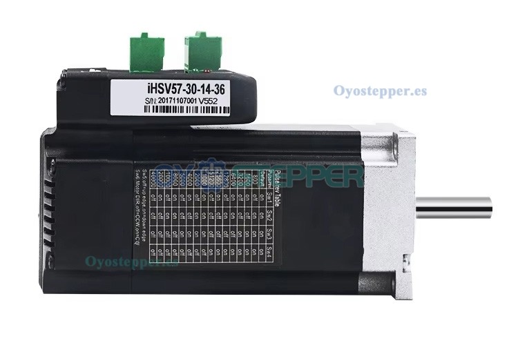 JMC Servomotor AC Integrado Nema 23 140 W 36 V 0.45 N·m 5.4 A 3 Fases 3000 RPM 57×57 mm