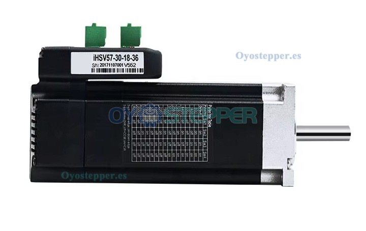 JMC Servomotor AC Nema 23 con Controlador 180 W 36 V 0.6 N·m 3 Fases 3000 RPM 60×60 mm