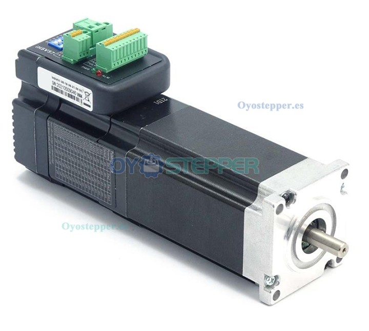 JMC Servomotor AC Nema 23 con Controlador Integrado y Freno 180 W 36 V 0.65 N·m 3000 RPM 60×60 mm