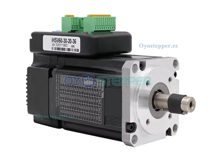 JMC Servomotor AC Nema 23 con Controlador Integrado 200 W 36 V 0.65 N·m 3 Fases 3000 RPM 60×60 mm