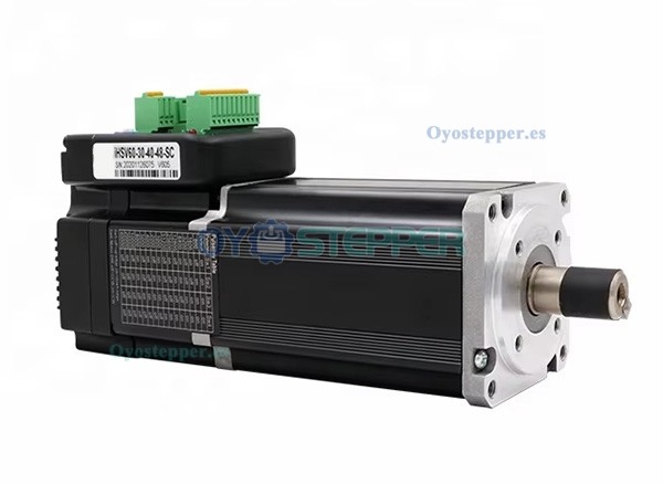 JMC Servomotor AC Integrado Nema 23 con Freno 400 W 48 V 1.27 N·m 3 Fases 3000 RPM 60×60 mm