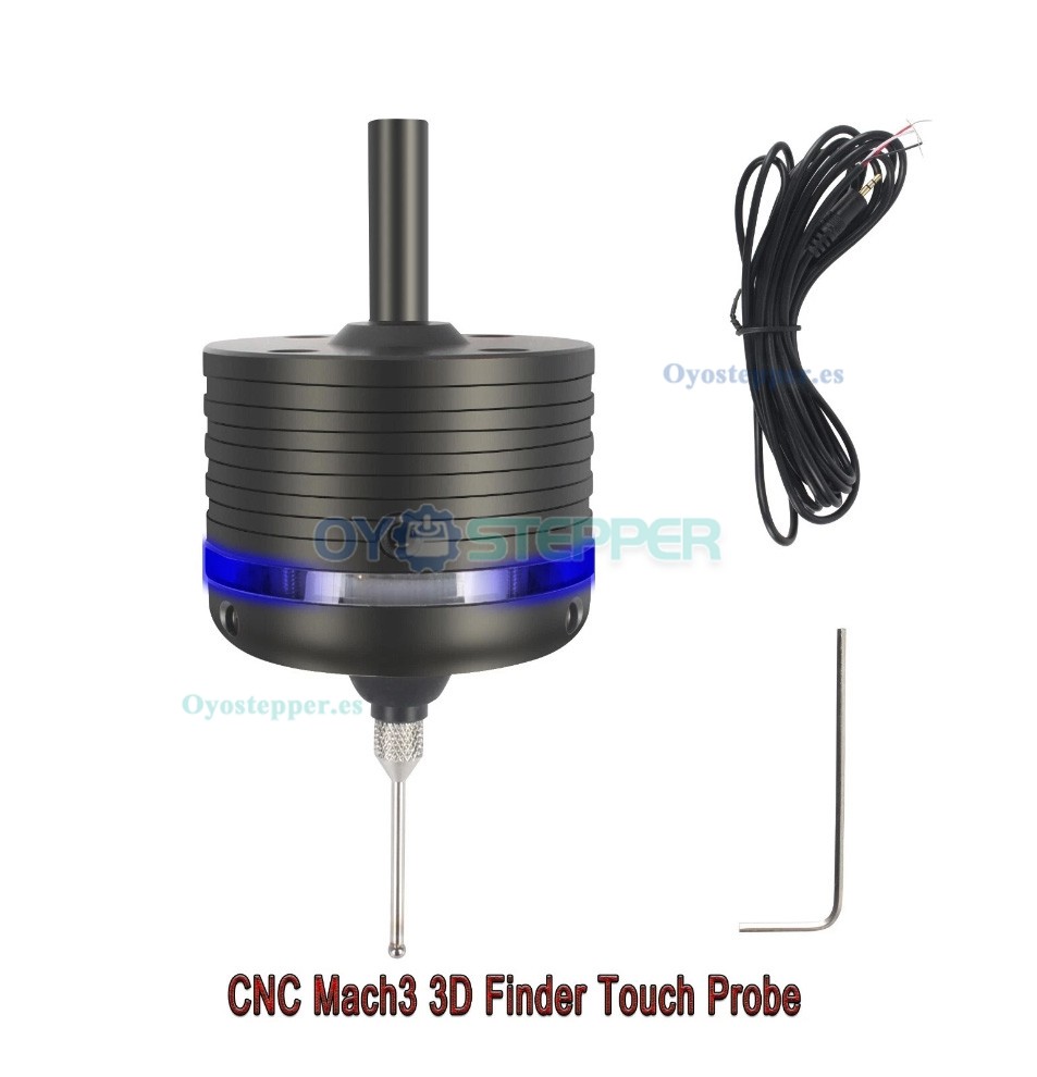 Palpador 3D CNC Mach3 para medici&oacute;n en l&iacute;nea y fuera de l&iacute;nea
