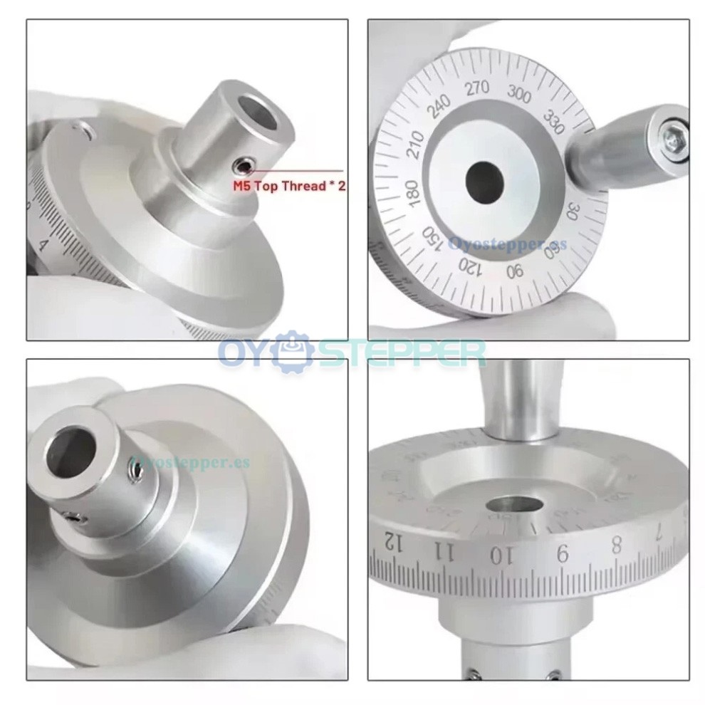 Módulo de Movimiento Lineal Manual con Husillo a Bolas (10-60kg) y Volante para Mesa Deslizante CNC Módulo de Movimiento Lineal Manual con Husillo a Bolas (10-60kg) y Volante para Mesa Deslizante CNC
